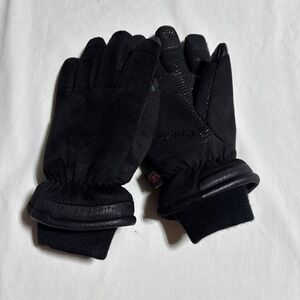 OZERO Waterproof Winter Gloves Men Women -30 ℉ Cold Proof Touchscreen Black Larg